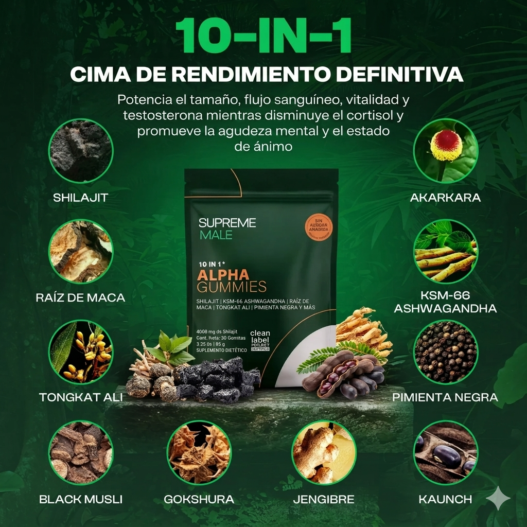 SUPREMEMALE™ - Consigue 7,6 cm más de longitud y una erección firme